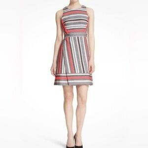 Kate Spade Flights of Fancy Ribbon Jacquard Stripe Dress Office Party